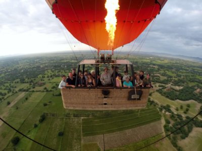 Bagan Ballonfahrt
