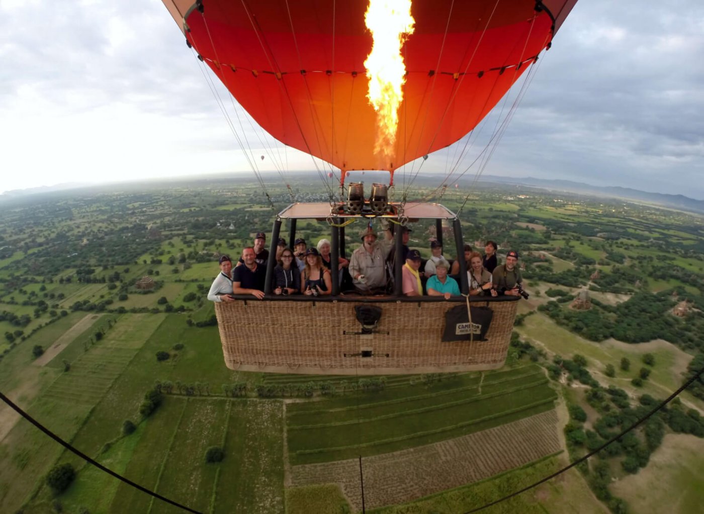 Bagan Ballonfahrt